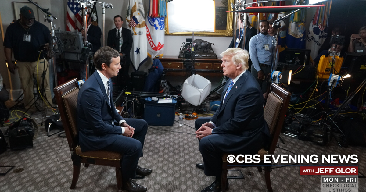 Trump CBS Interview Full Transcript: Trump On His Meeting With Putin, U ...