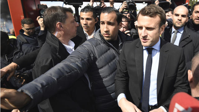 France Macron Beating Scandal 