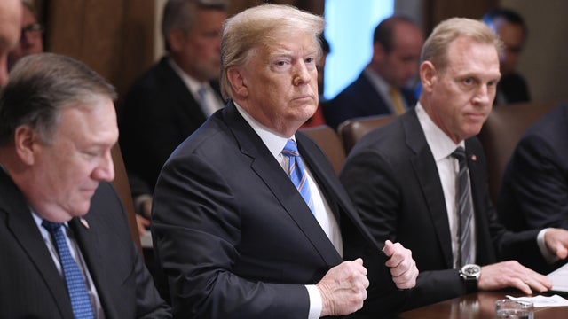 Donald Trump, Cabinet meeting 