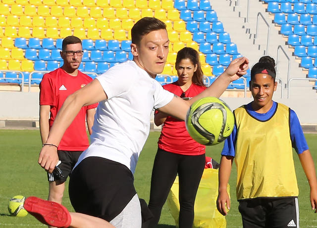 COLOURZ🇨🇦 on X: 6. Former German soccer star Mesut Ozil and