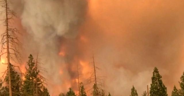 Dangerous conditions from California wildfire close Yosemite National
