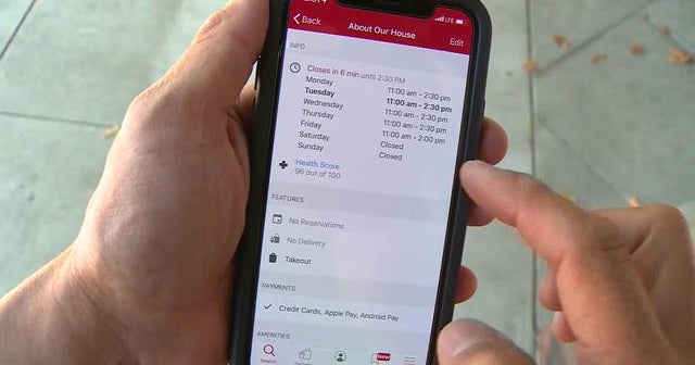 Yelp to provide restaurant health scores CBS News