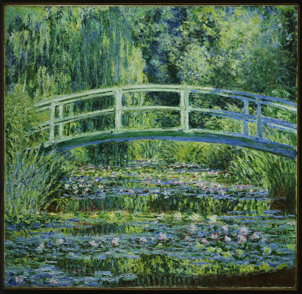 Claude Monet, Water Lilies and Japanese Bridge, 1899 