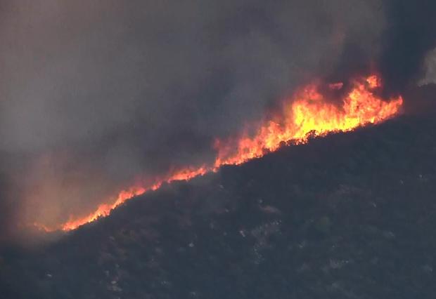 Fast-Spreading Wildfire Forces Evacuations In Idyllwild 