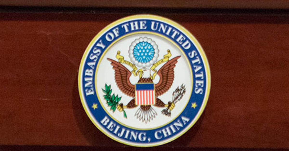 Explosion Heard Outside US Embassy In Beijing - CBS Sacramento