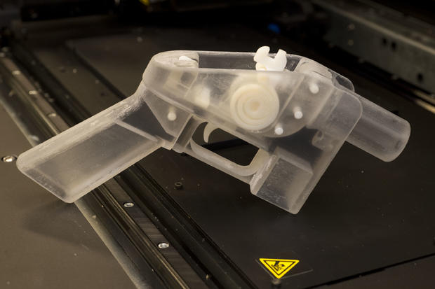 Gun Made from 3-D Printer 