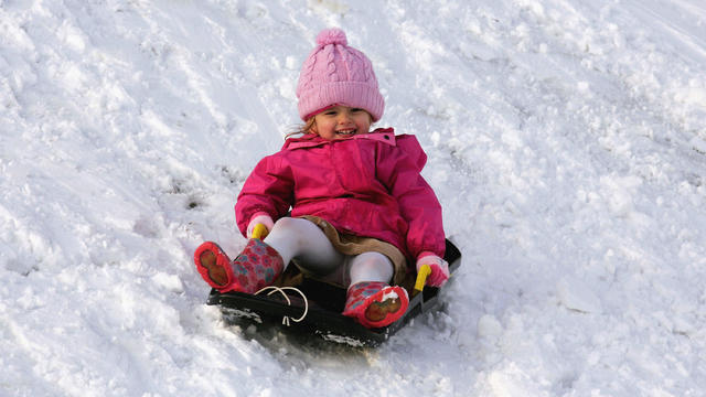 Cold Snap Sweeps Across England 