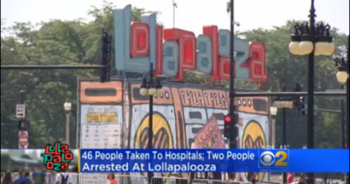 2 Arrests, 46 Hospital Transports During First Day Of Lollapalooza