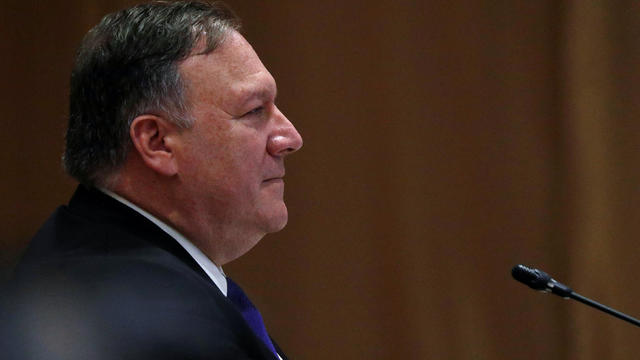 U.S. Secretary of State Mike Pompeo attends an ASEAN-U.S. Ministerial Meeting in Singapore 