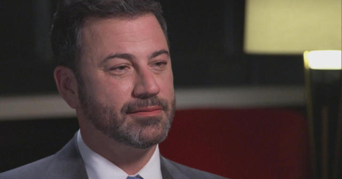 Jimmy Kimmel gets serious