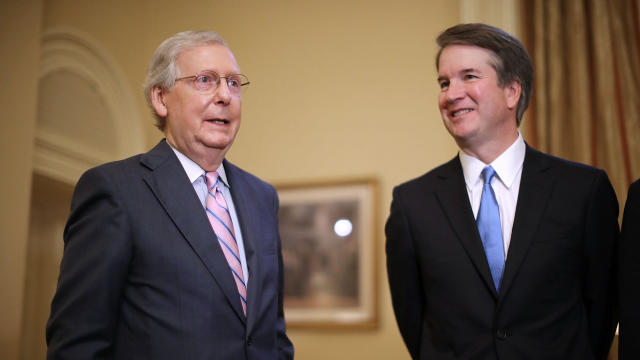 Supreme Court Nominee Brett Kavanaugh Meets With VP Pence And Sen. McConnell 