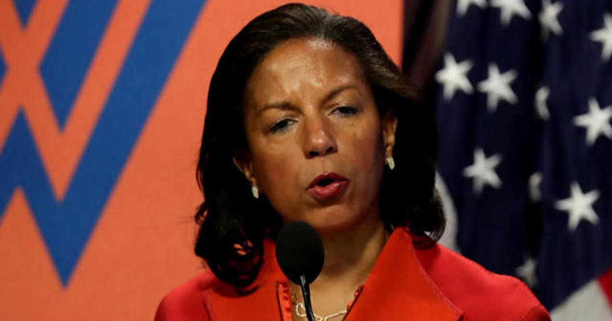Susan Rice Requested Unmasking Americans Names In Intel Reports Cbs News