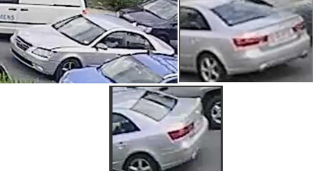 suspected serial robber's car 