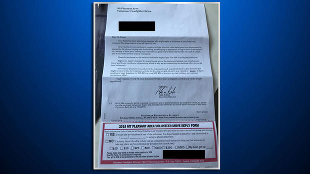 mount pleasant borough fake letter scam 