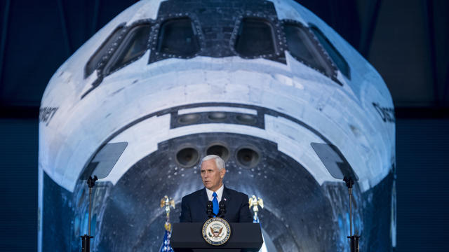 VP Mike Pence Convenes First-Ever Meeting Of National Space Council 