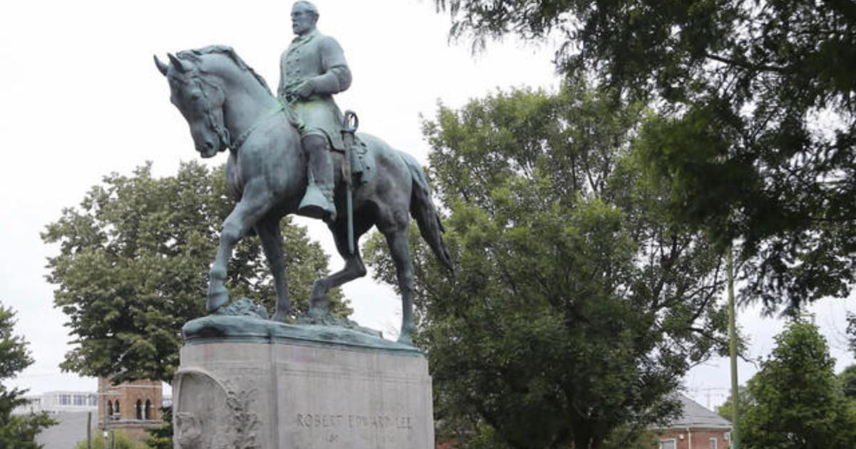 Confederate statues stored in secret locations - CBS News