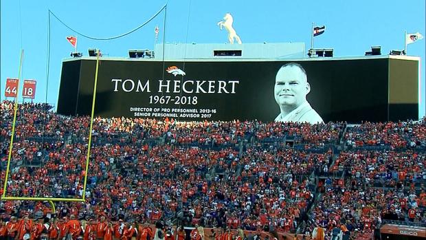 Denver Broncos Pay Tribute To Former Exec Tom Heckert Who Died 