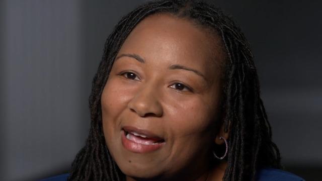 Mayor Nikuyah Walker of Charlottesville, Virginia, speaks during an interview broadcast on "Face the Nation" on Aug. 12, 2018. 