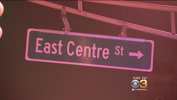 east centre street gloucester county sign 