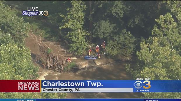 chester county boy rescued 