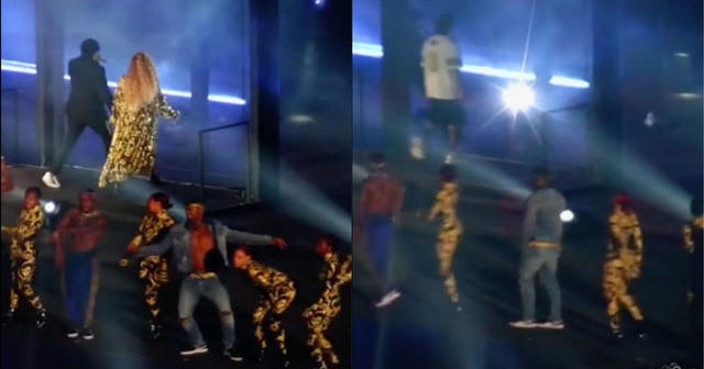 Man rushes stage at Beyoncé & Jay-Z concert - CBS News