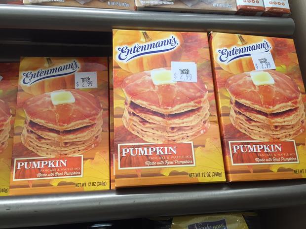 Pumpkin waffle mix 