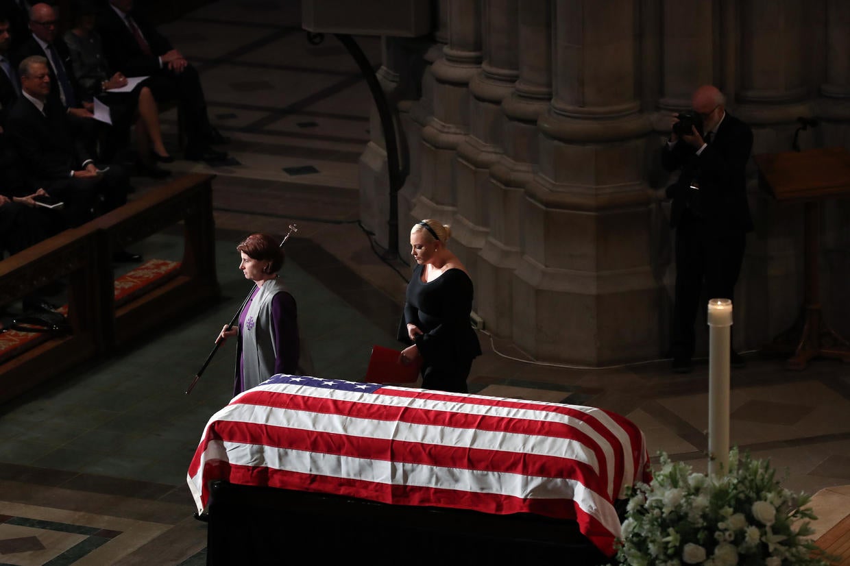 Meghan Mccain Eulogy America Was Always Great In Tribute To Her