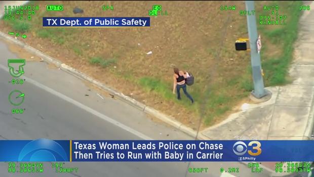 Woman Leads Police On Wild Chase With Baby In Backseat 