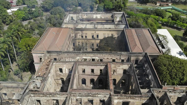 Brazil Rio Museum Fire 