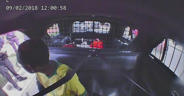 Police pull over black teen driving with his white grandmother - CBS News