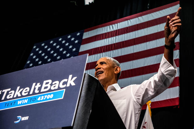 President Obama Attends California Democratic Party Rally 