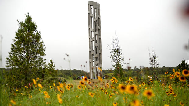 Dedication of the Tower of Voices at the the Flight 93 National Memorial 