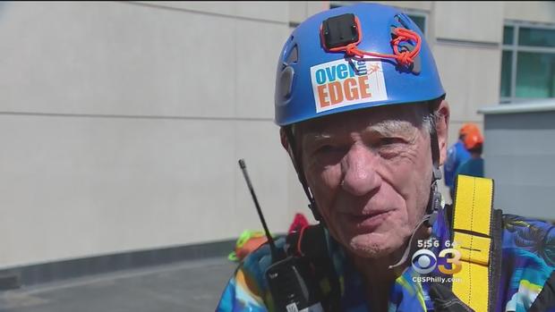 90-Year-Old World War II Vet Rappels Down Skyscraper To Raise Money For Cancer Research 