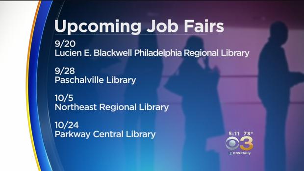 Free Library of philadelphia job seekers event 