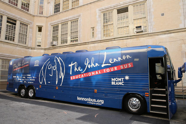 John Lennon Educational Tour Bus Event 