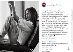 Preview Chrissy Teigen opens up about battling postpartum depression