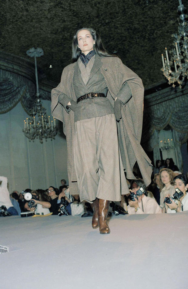 1986 Fall-Winter Fashion Ralph Lauren 