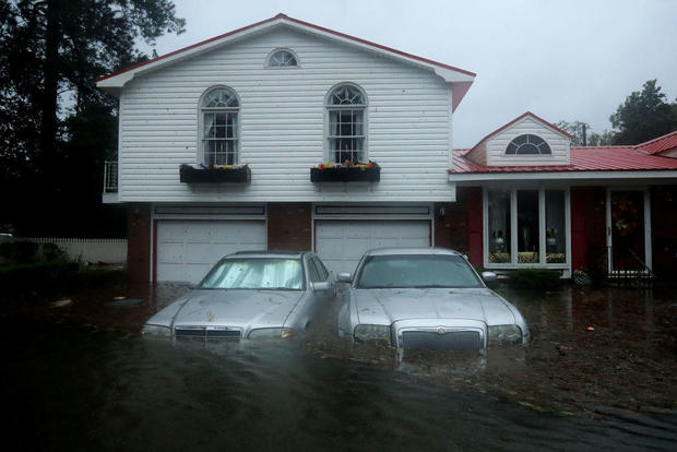 Hurricane Florence Slams Into Coast Of Carolinas 