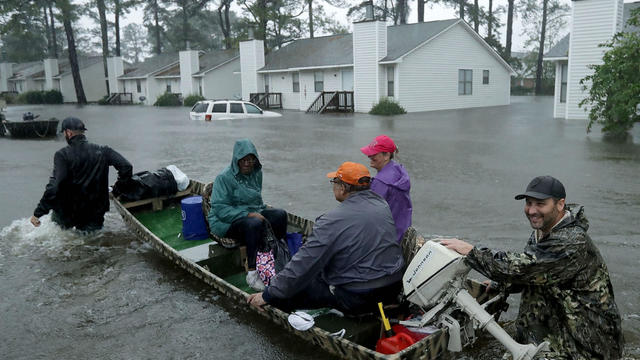 Hurricane Florence Slams Into Coast Of Carolinas 