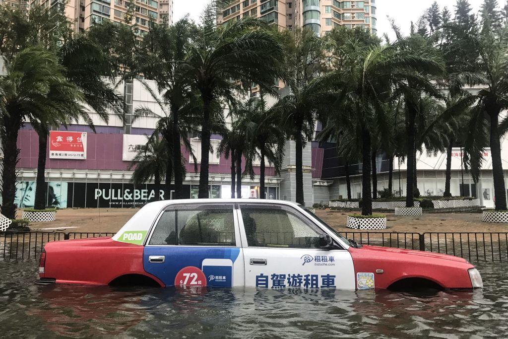 HONG KONG-CHINA-PHILIPPINES-TYPHOON-MANGKHUT 