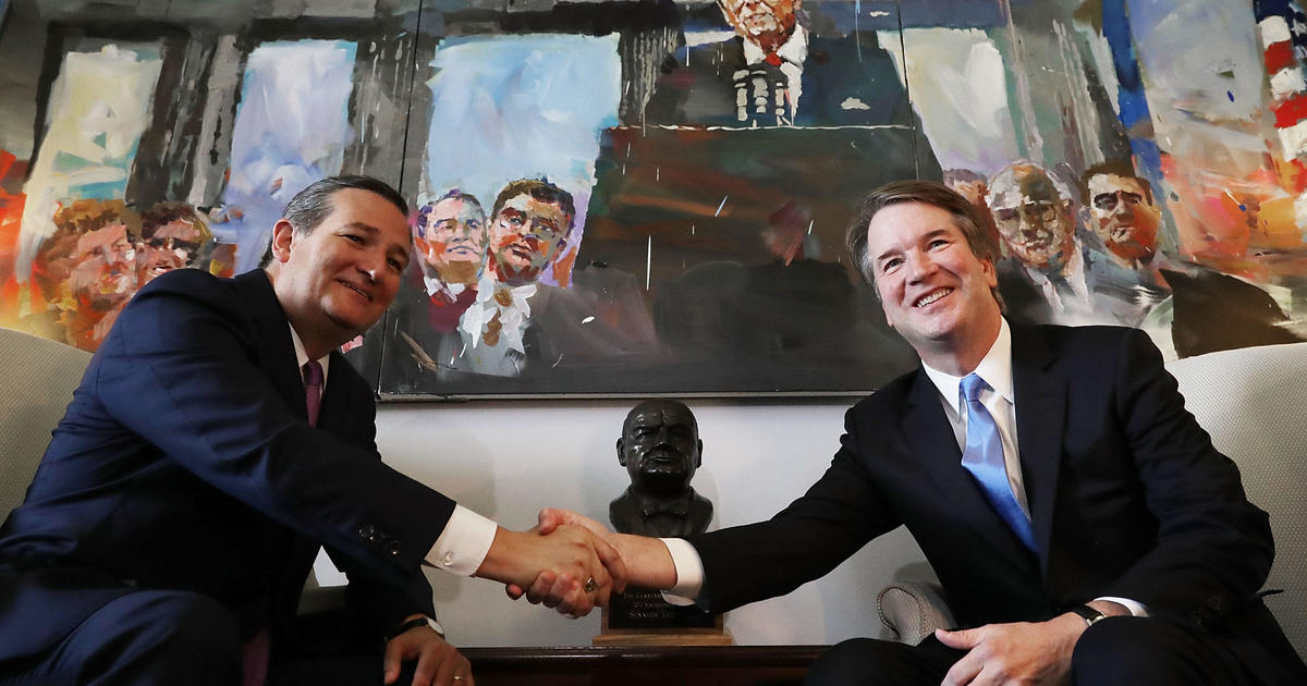 Ted Cruz confronted by Brett Kavanaugh protesters at D.C