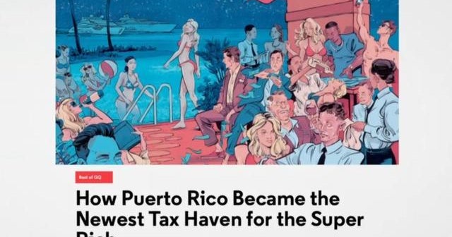 How Puerto Rico's tax code benefits the wealthy - CBS News