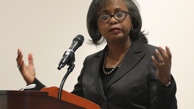 Law Professor Anita Hill Gives Lecture At Brandeis University Titled "From Social Movement, To Social Impact" 