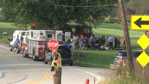 springhill township fayette county rollover crash 