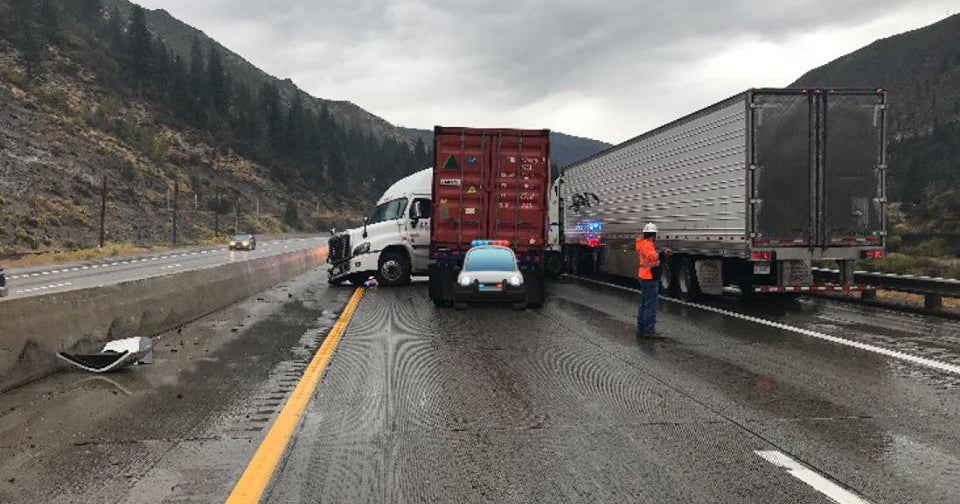 Big Rig Crash On Westbound I-80 In Truckee Causing Delays - CBS Sacramento