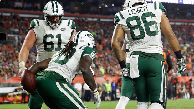 Jets RB Isaiah Crowell 