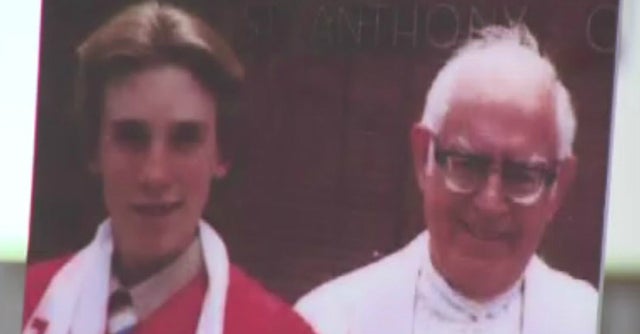 Tom Emens of Camarillo is suing California Catholic bishops for information on "secret lists" of pedophile priests. He claims to have been sexually assaulted as a youth by deceased Monsignor Thomas Mohan (R) in Anaheim. 