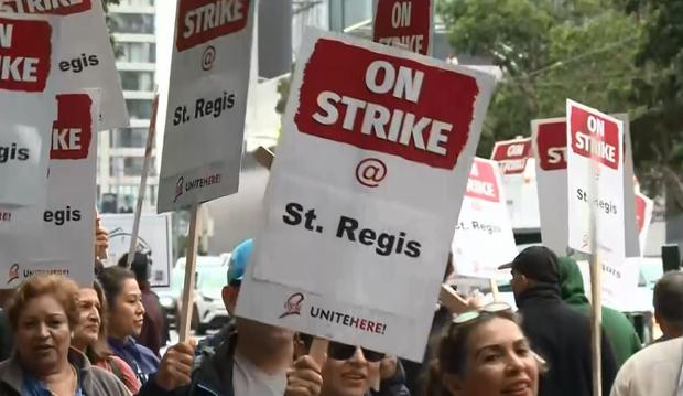 St. Regis Marriott Hotel Strike San Francisco 