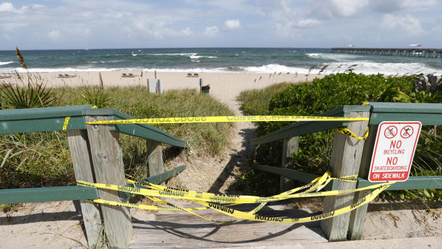 Florida Beaches Closed 