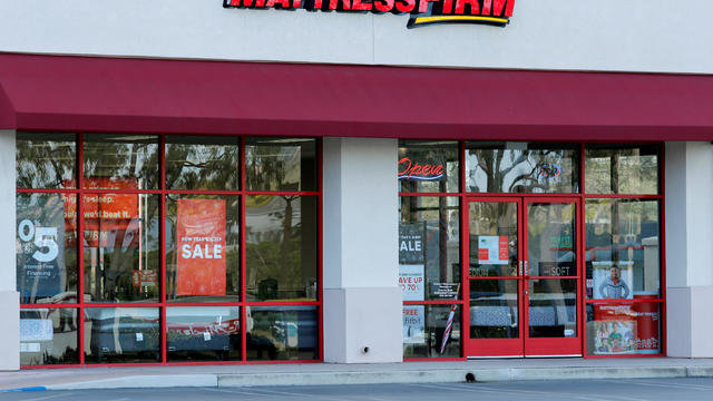 FILE PHOTO: A Mattress Firm store is shown in Encinitas, California 